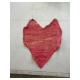 HAND CRAFTED HEART SHAPE AFGAN