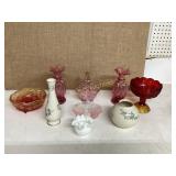 VASES AND CANDY DISHES