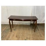 WOODEN 1 DRAWER SOFA TABLE