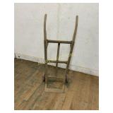 EARLY WOODEN HAND TRUCKS