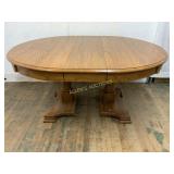 ROUND WOODEN DINING TABLE
