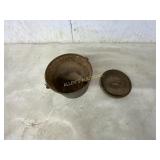 CAST IRON POT WITH LID