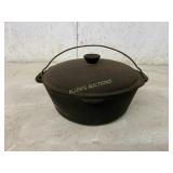 CAST IRON POT WITH LID