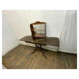 DROPLEAF TABLE AND SHELF
