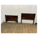 TWIN SIZE HEAD BOARD AND FOOTBOARD