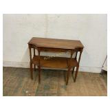 2 TIER HALL TABLE WITH DRAWER
