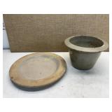 2 PIECES  POTTERY