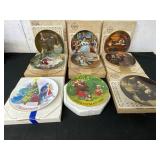 9 EDWIN KNOWLES PLATES