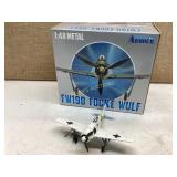 FW190 FOCKE WULF METAL PLANE