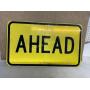 METAL AHEAD SIGN