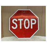 METAL STOP SIGN