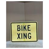 BIKE XING METAL SIGN