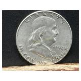 1952 SILVER FRANKLIN HALF DOLLAR