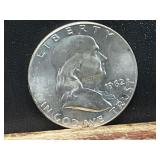 1962 SILVER FRANKLIN HALF DOLLAR