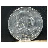 1963 SILVER FRANKLIN HALF DOLLAR