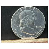 1963 SILVER FRANKLIN HALF DOLLAR