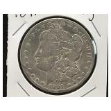 1891 CARSON CITY MORGAN SILVER DOLLAR