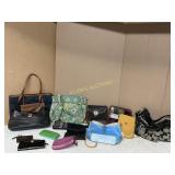 PURSES /WALLETS/EYE GLASS CASES/MAKE UP BAG