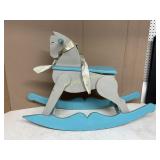 CHILDS ROCKING HORSE 11X26X36