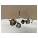 4 OIL CANS