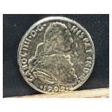 1792 COLUMBIAN 2 ESCUDOS GOLD COIN