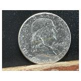 1963 SILVER FRANKLIN HALF DOLLAR