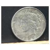 1923 PEACE SILVER DOLLAR