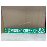 RUNNING CREEK CH. RD.
