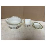 3 PYREX DISHES