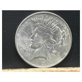 1923 PEACE SILVER DOLLAR