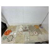 HAND CRAFTED  DOLLIES TABLE RUNNER WOODEN PINS