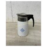 CORNING WARE CORN FLOWER COFFEE POT