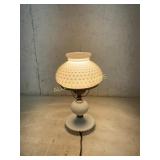 MILK GLASS LAMP