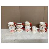 9 SANTA CUPS