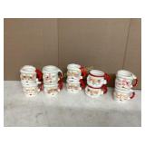 10 SANTA CUPS