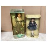 2 PORCELAIN DOLLS