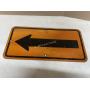 METAL DIRECTIONAL SIGN