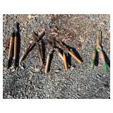 Assorted Garden Pruners and Shears with Wooden Han