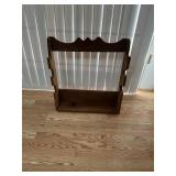 WOODEN GUN RACK