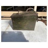 Metal Ammunition Box with Black & Decker Jigsaw