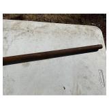 Rustic Double-Barrel Shotgun with Wooden Stock