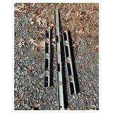 Set of Three Aluminum Spirit Levels