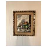 OIL ON CANVIS COLAGRANGE