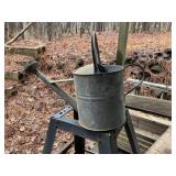 GALVANIZED WATERING CAN