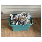 TEAL TOTE WITH EASTER DECOR