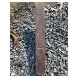 Vintage Cast Iron Plow Attachment Components