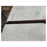 Single-Shot Break-Action Shotgun with Wooden Stock