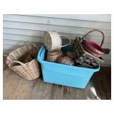 TEAL TOTE BAKETS