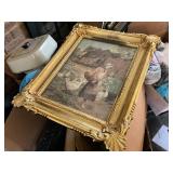Assorted Household Items, Including Framed Art, Ki