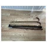 WOODEN CANES X4